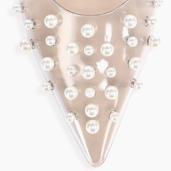 NWT Cult Gaia Roxy Pearl Vinyl Pumps - Picture 4 of 6